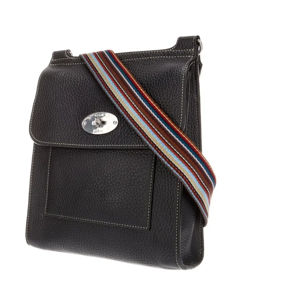 Mulberry x Paul Smith Antony in Black Grained Leather - Picture 3 of 7